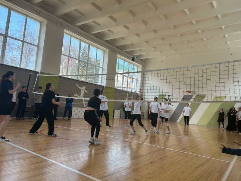 Турнир по волейболу «Сила в движении» среди команд девушек, посвященный 8 марта.